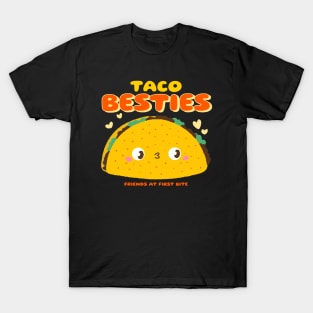 Taco Besties Best Friends T-Shirt